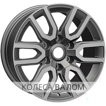 Khomen Wheels KHW1723 (Toyota LC Prado/Lexus GX) 8x17 6x139.7 ET25 106.1 Grey